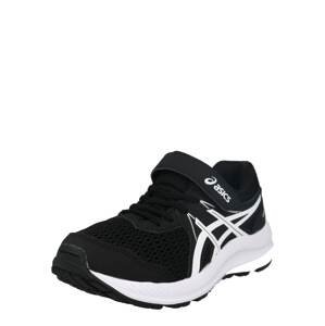 ASICS Sportovní boty 'CONTEND 7 PS'  černá / bílá