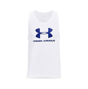 UNDER ARMOUR Funkční tričko  modrá / bílá