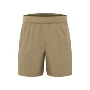 UNDER ARMOUR Sportovní kalhoty  khaki / černá