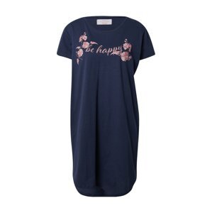 TRIUMPH Noční košilka  noční modrá / růžová / starorůžová
