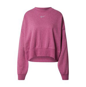 Nike Sportswear Mikina  pitaya / stříbrná