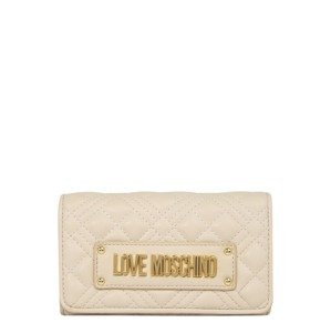 Love Moschino Peněženka  krémová