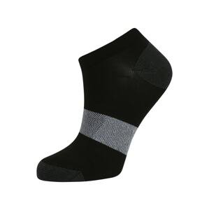 ASICS Sportovní ponožky  černá / šedá