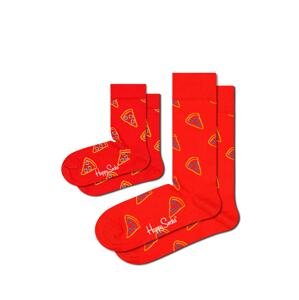 Happy Socks Ponožky  ohnivá červená / mix barev