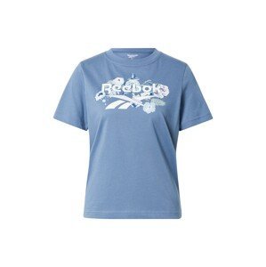 Reebok Sport Funkční tričko  kouřově modrá / jablko / bílá / pastelová modrá
