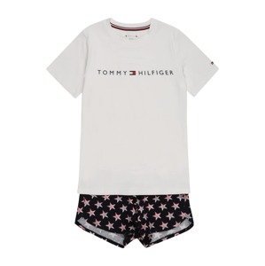 Tommy Hilfiger Underwear Pyžamo  tmavě modrá / ohnivá červená / pastelově červená / bílá