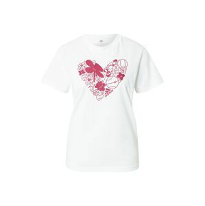 ADIDAS PERFORMANCE Funkční tričko 'Fun'  pink / bílá