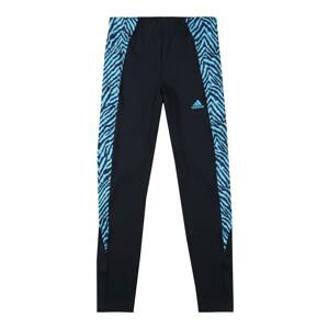 ADIDAS PERFORMANCE Sportovní kalhoty  světlemodrá / černá