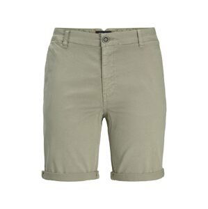 JACK & JONES Chino kalhoty 'Fred'  kouřově šedá