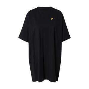 Lyle & Scott Šaty  černá / žlutá