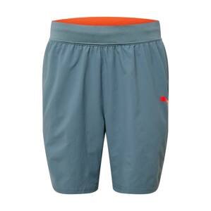 PUMA Sportovní kalhoty 'Ultraweave 7'  grafitová / světle šedá / svítivě oranžová