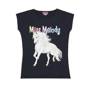 Miss Melody Tričko  námořnická modř / mix barev