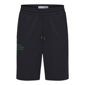 SELECTED HOMME Kalhoty  černá / zelená