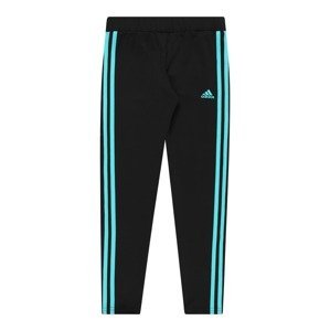 ADIDAS PERFORMANCE Sportovní kalhoty  černá / aqua modrá