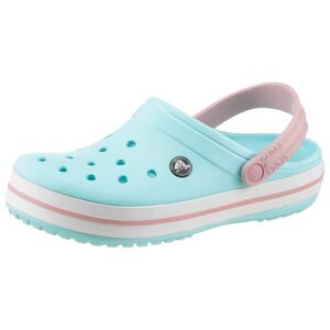 Crocs Otevřená obuv  světlemodrá / růžová / bílá