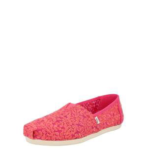 TOMS Espadrilky 'ALPARGATA'  pink / světle červená