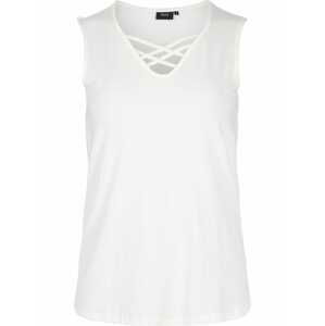 Zizzi Top 'ERILEY'  offwhite