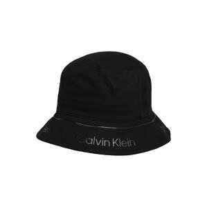 Calvin Klein Klobouk  černá / stříbrná