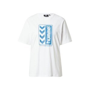 Hummel Funkční tričko 'Ben'  modrá / bílá