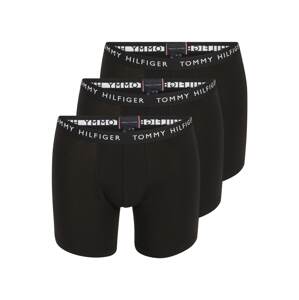 TOMMY HILFIGER Boxerky  černá / bílá