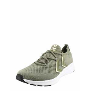 Hummel Sportovní boty 'Flow '  khaki / olivová / bílá