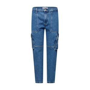 Tommy Jeans Džíny s kapsami  modrá džínovina / červená / černá / bílá