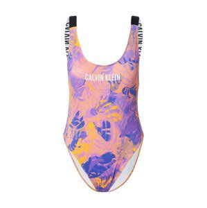 Calvin Klein Swimwear Plavky  fialová / mix barev