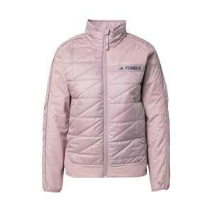 ADIDAS TERREX Outdoorová bunda  fialová / černá