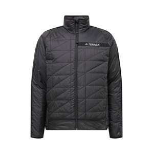 ADIDAS TERREX Outdoorová bunda  černá / bílá