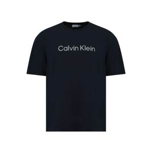 Calvin Klein Big & Tall Tričko  námořnická modř / bílá