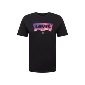 LEVI'S Tričko  fialová / pink / černá / bílá