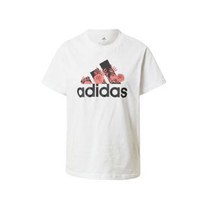 ADIDAS SPORTSWEAR Funkční tričko  červená / černá / bílá