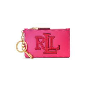 Lauren Ralph Lauren Peněženka  pink / zlatá / malinová