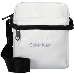 Calvin Klein Taška přes rameno  bílá / černá / šedá