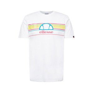 ELLESSE Tričko 'Achtini'  azurová / žlutá / světle zelená / pink / bílá