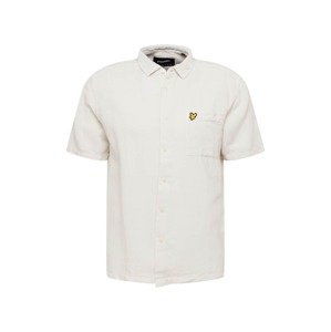 Lyle & Scott Košile  zlatá / černá / barva bílé vlny