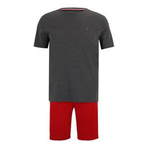 Tommy Hilfiger Underwear Pyžamo krátké  červená / tmavě červená