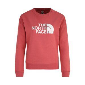 THE NORTH FACE Mikina 'Drew Peak'  pink / bílá