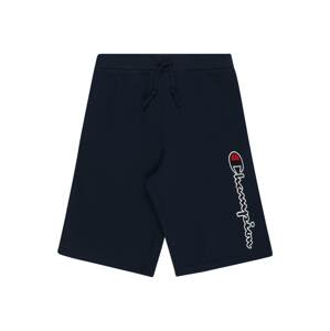 Champion Authentic Athletic Apparel Kalhoty  tmavě modrá / bílá / červená