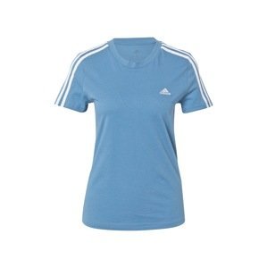 ADIDAS SPORTSWEAR Funkční tričko  chladná modrá / bílá