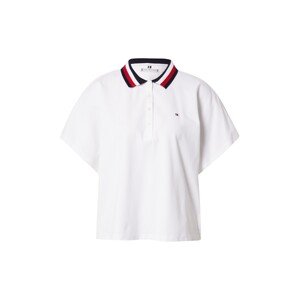 TOMMY HILFIGER Tričko  noční modrá / červená / bílá