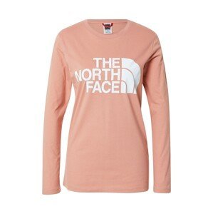 THE NORTH FACE Tričko  růžová / bílá