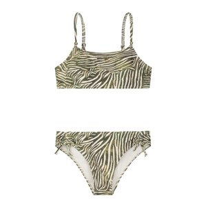 Shiwi Bikiny 'LIV'  khaki / bílá