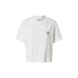 GUESS Funkční tričko 'CAMMIE'  bílá / černá