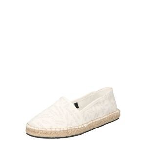 Calvin Klein Jeans Espadrilky  světle šedá / bílá