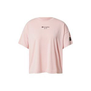 Champion Authentic Athletic Apparel Funkční tričko  světle růžová / černá / bílá