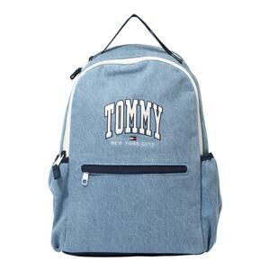 TOMMY HILFIGER Batoh  modrá / bílá