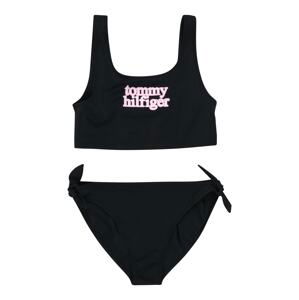 Tommy Hilfiger Underwear Bikiny 'Polka'  noční modrá / bílá / pink