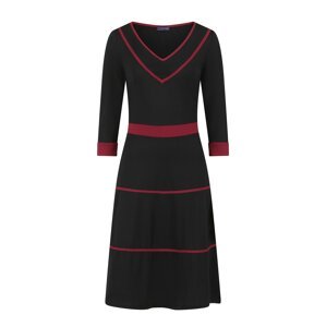 HotSquash Šaty  červená / černá