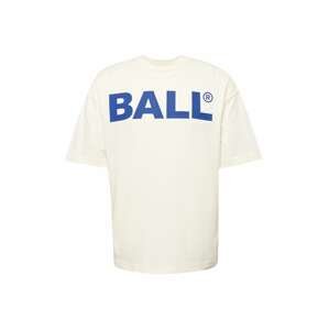 Ball Tričko 'BALL'  bílá / modrá